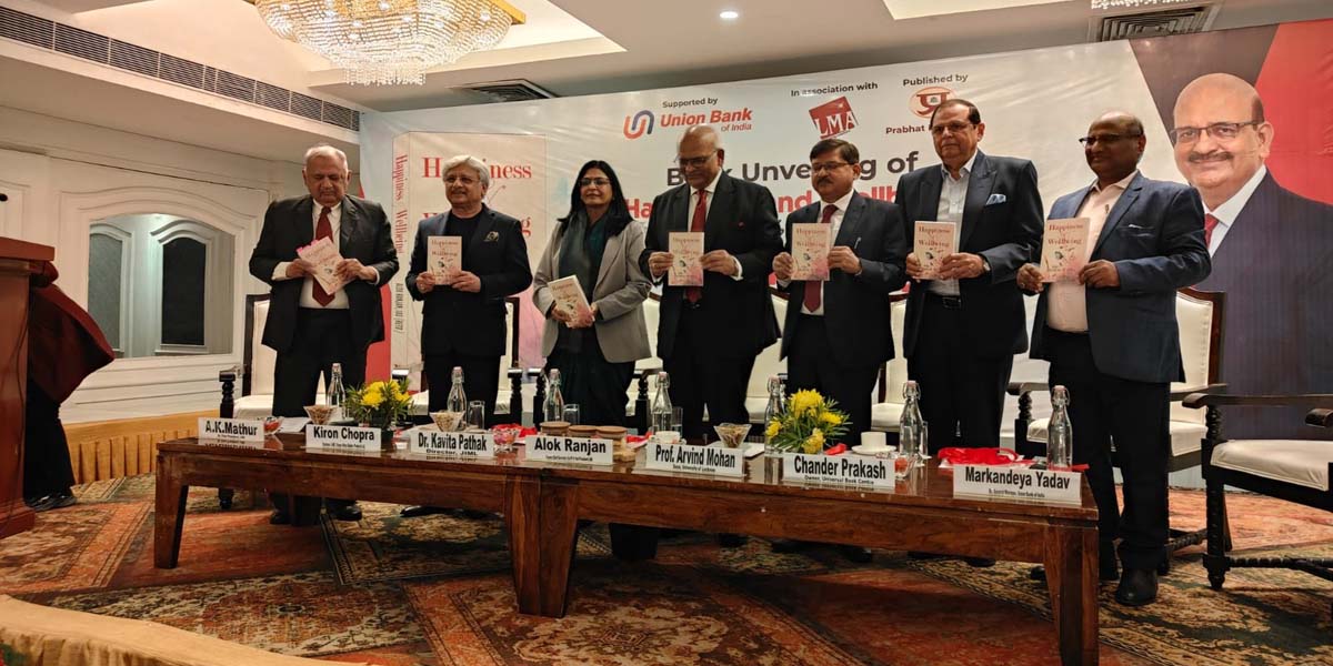 Alok Ranjan's book 'Happiness and Wellbeing' released