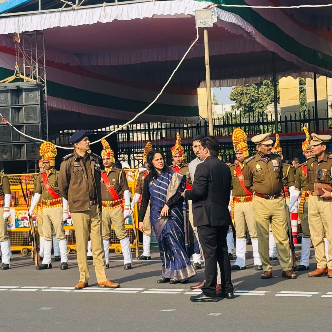 Republic Day preparations in full swing, Divisional Commissioner and District Magistrate inspected the rehearsal