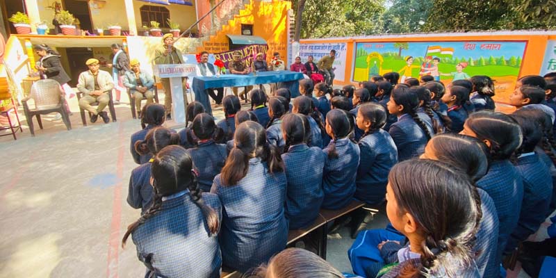 Mission Shakti: Awareness program for girl students at Arje Edu Cantion