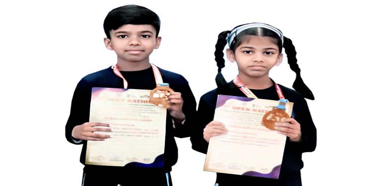 CMS Students showed their strength in Taekwondo, won two gold medals