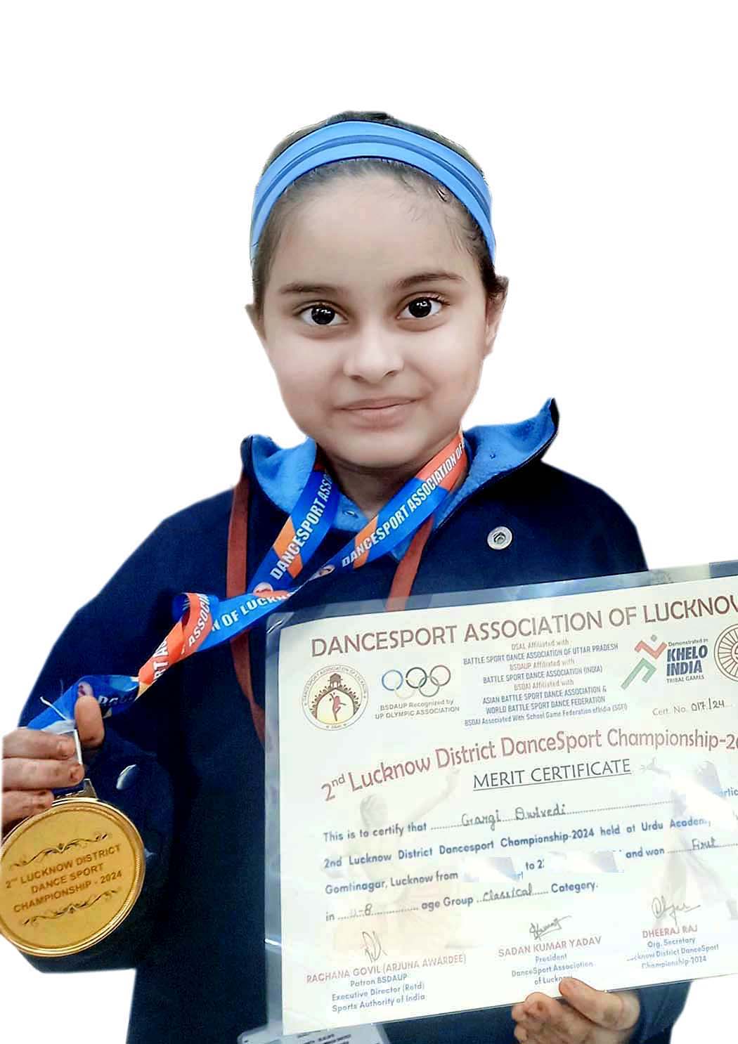 Lucknow's Gargi wins gold in dance competition, selected for National Championship