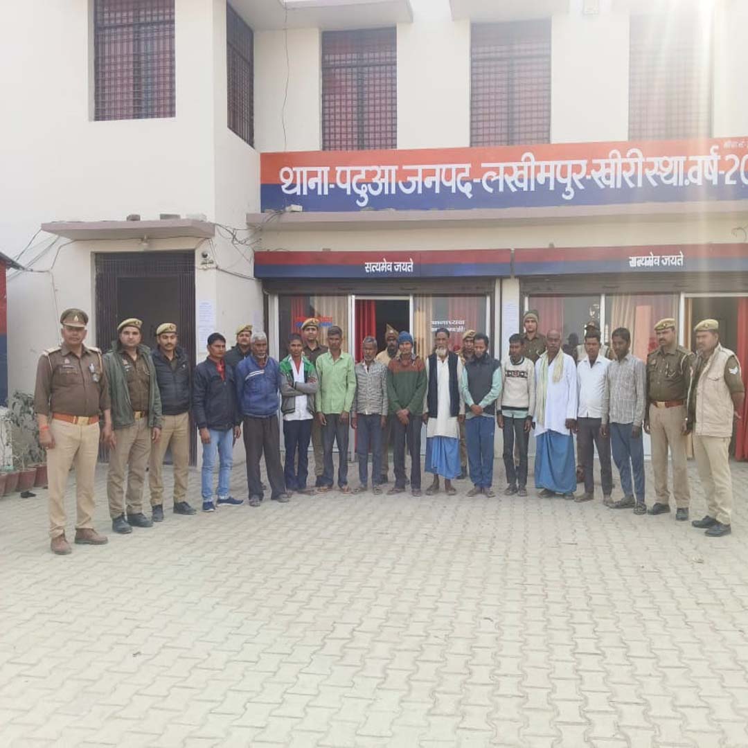 Padhua police arrested 12 warrantees, strict action continues against criminals