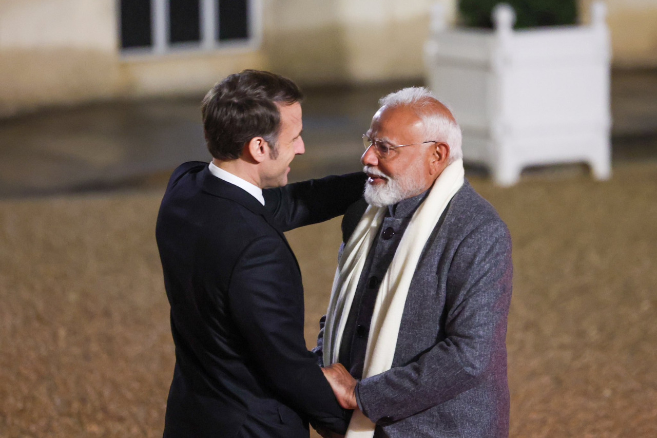 Modi Meeting with Macron, JD Vance