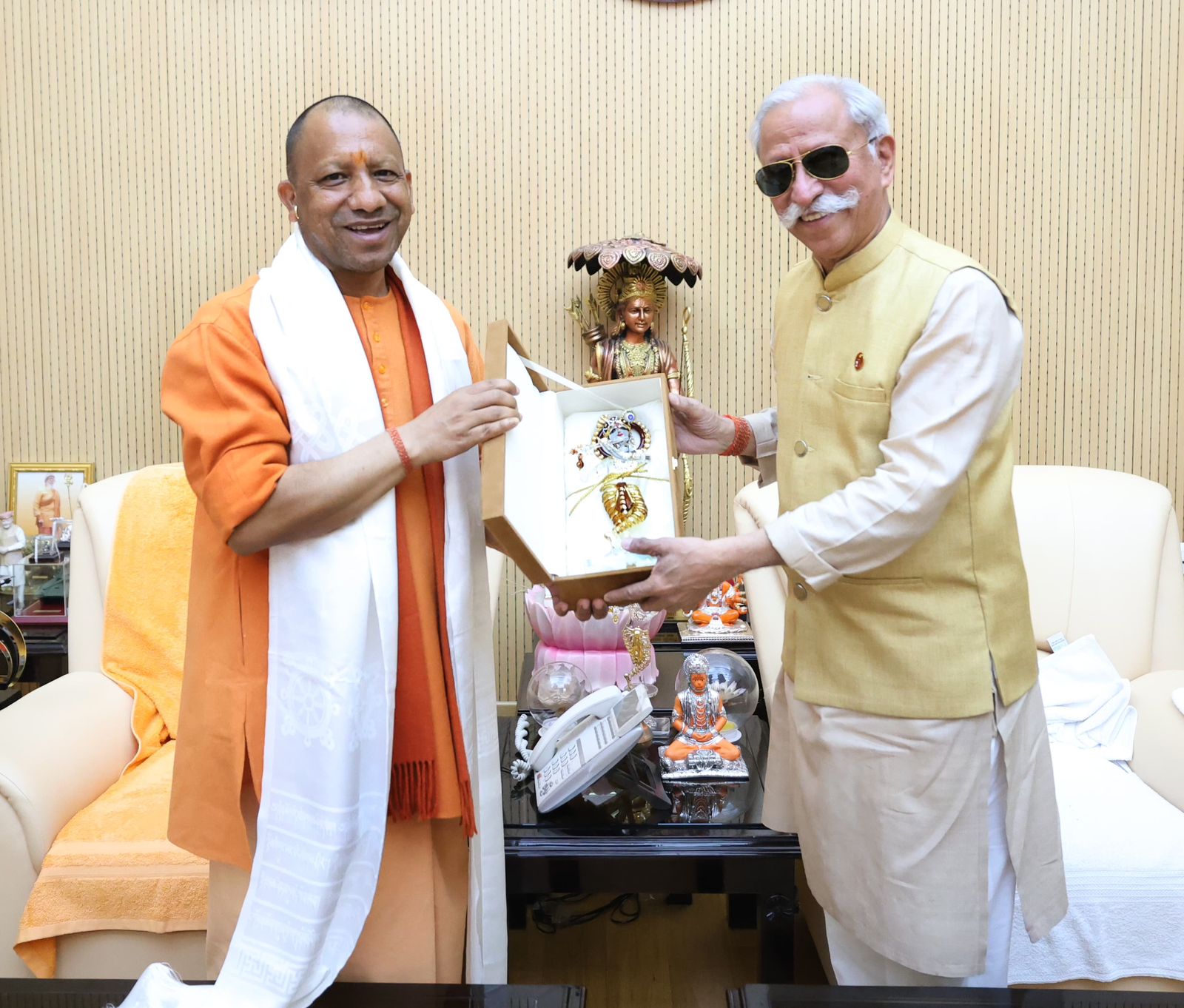 Governor of Arunachal Pradesh paid courtesy call on Chief Minister Yogi