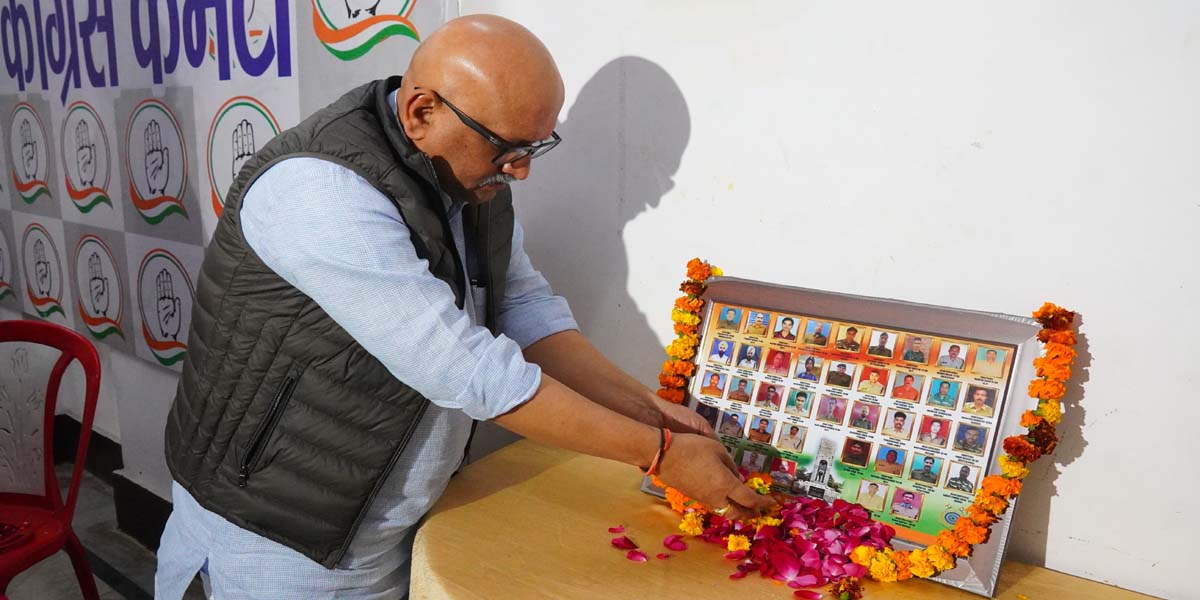 Martyrdom of Pulwama martyrs will not go in vain - Ajay Rai