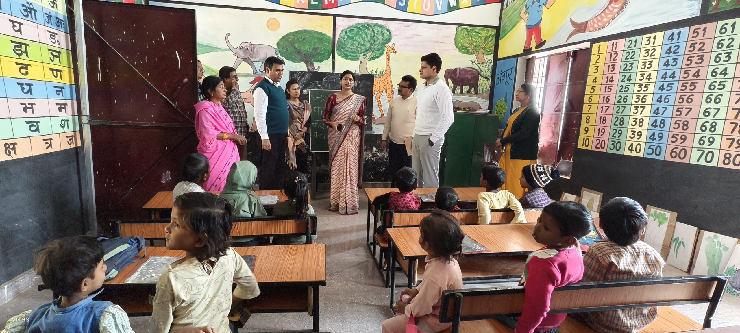 DM and SP took stock of the arrangements of Anganwadi centers