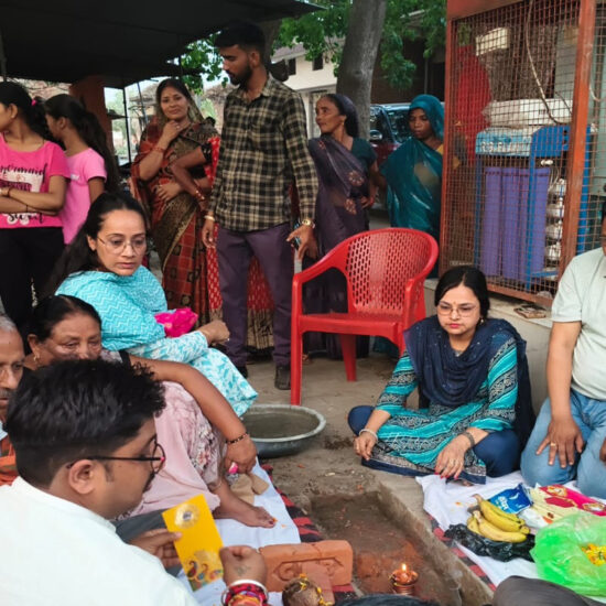 The Bhoomi Pujan for the beautification of the ancient Maa Kali temple was done under the Bandhan Yojana