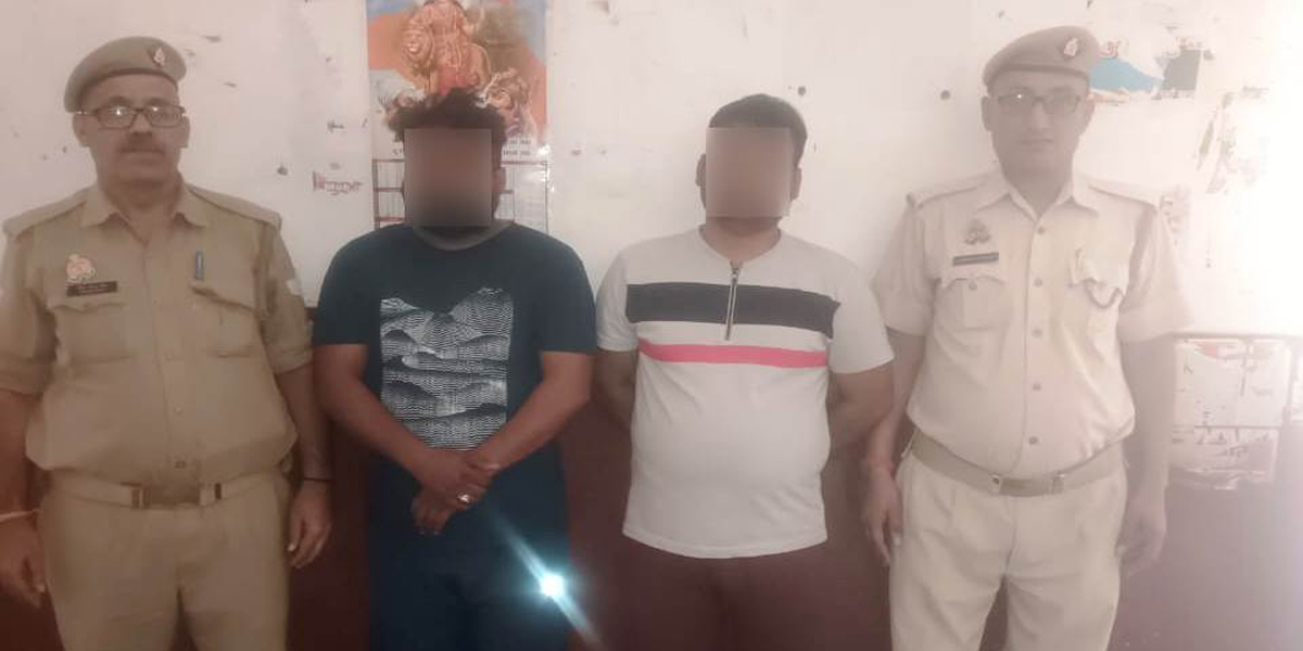 Police raid in Lucknow causes commotion, two wanted criminals arrested