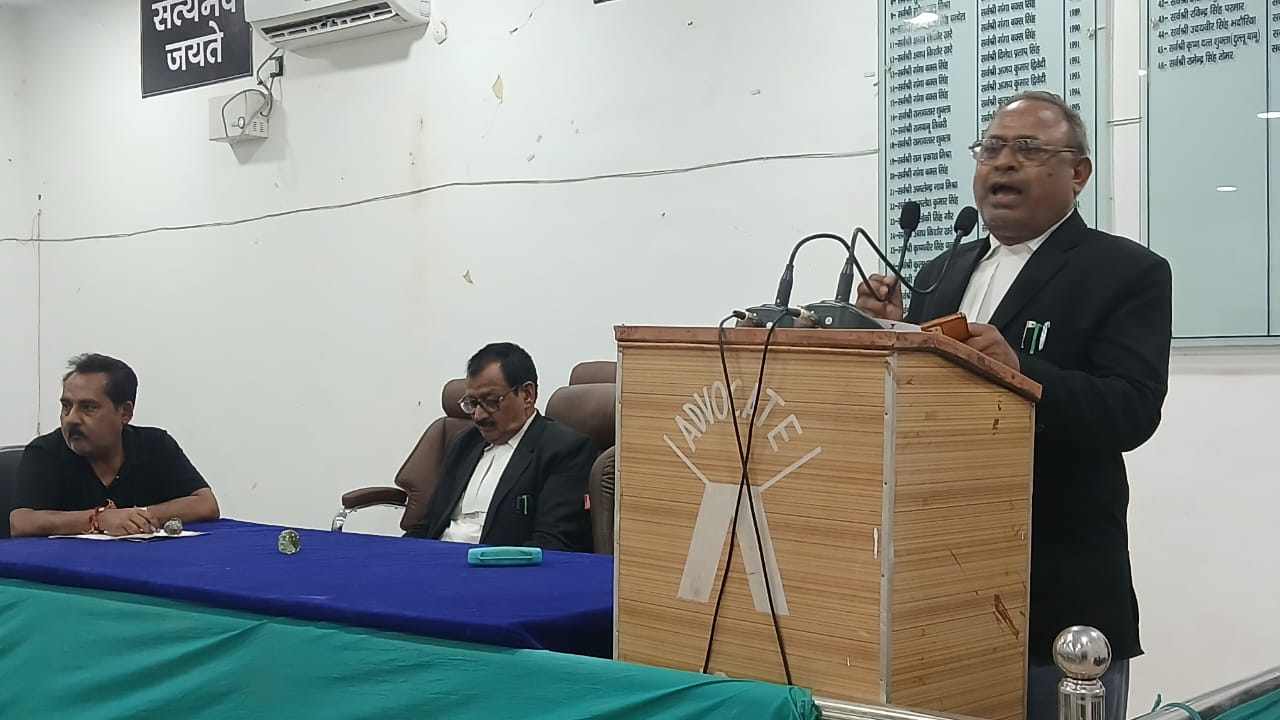 The issue of chamber allocation was raised in the meeting held on the issue of Bar Council conference
