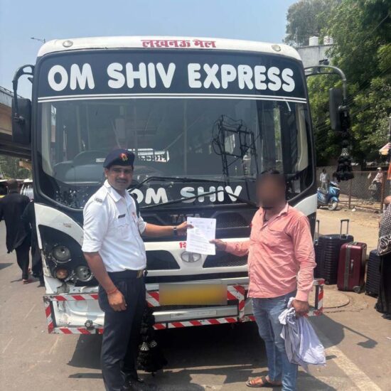 Lucknow traffic police took a big action! There was chaos due to seizure and challan
