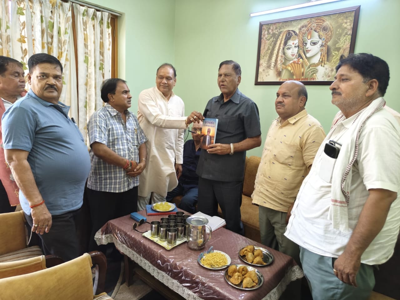 State President of Industry Trade Delegation gets grand welcome on his arrival in the city