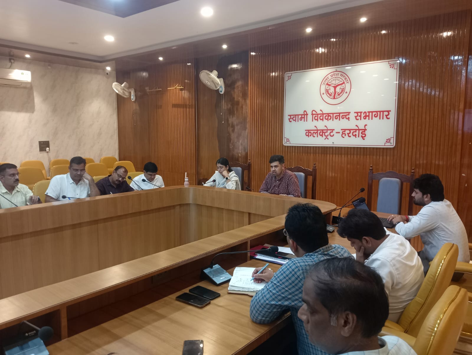 CM dashboard reviewed under the chairmanship of District Magistrate