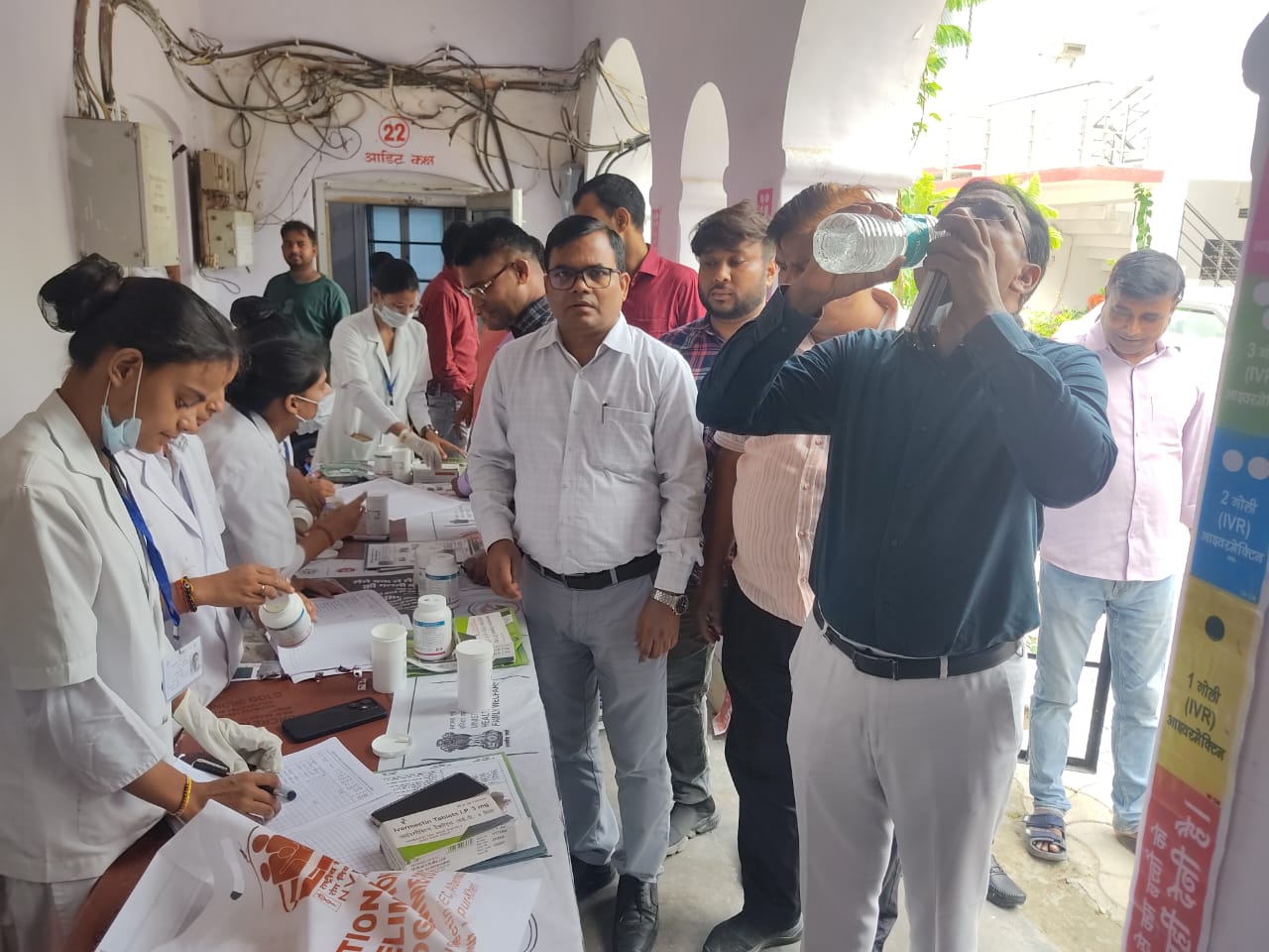 500 people including Ira Shrivastav consumed medicine to prevent filariasis in the municipality