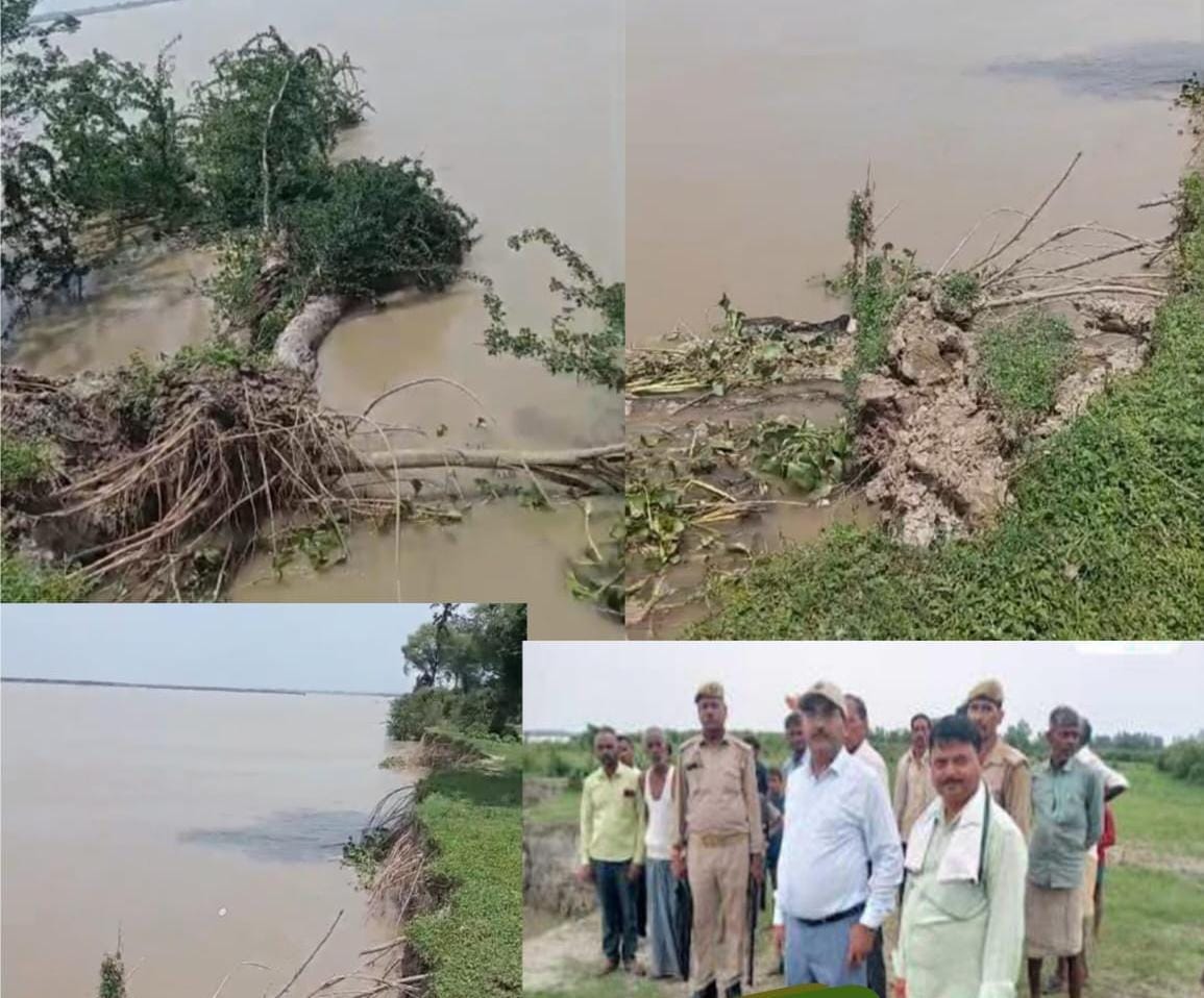 Water level in Ganga continues to rise, administration on alert