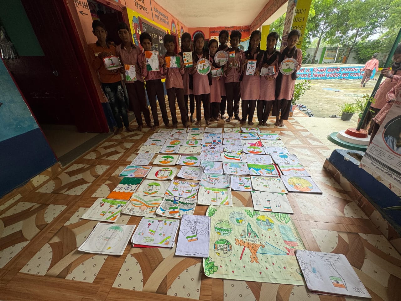 Azadi Ka Amrit Mahotsav: Painting and craft competition organized
