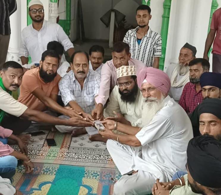 Madrasa Committee came forward to help the flood victims of Punjab
