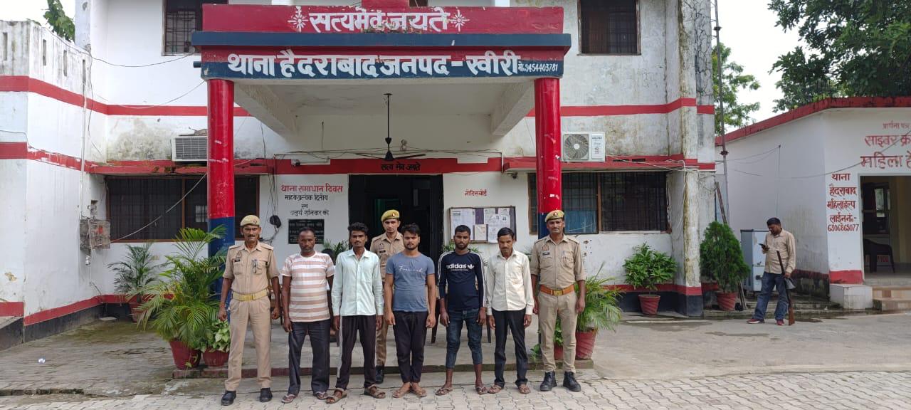 Hyderabad police arrested 5 accused of disturbing peace