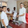 Fertilizer sellers submitted a memorandum to the BJP MLA regarding their problems.