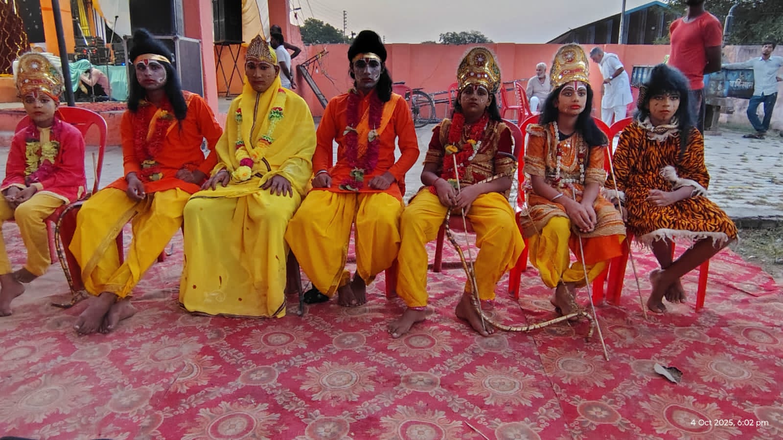 Amazing live presentation of Ramayana in Pali Hardoi Ramlila