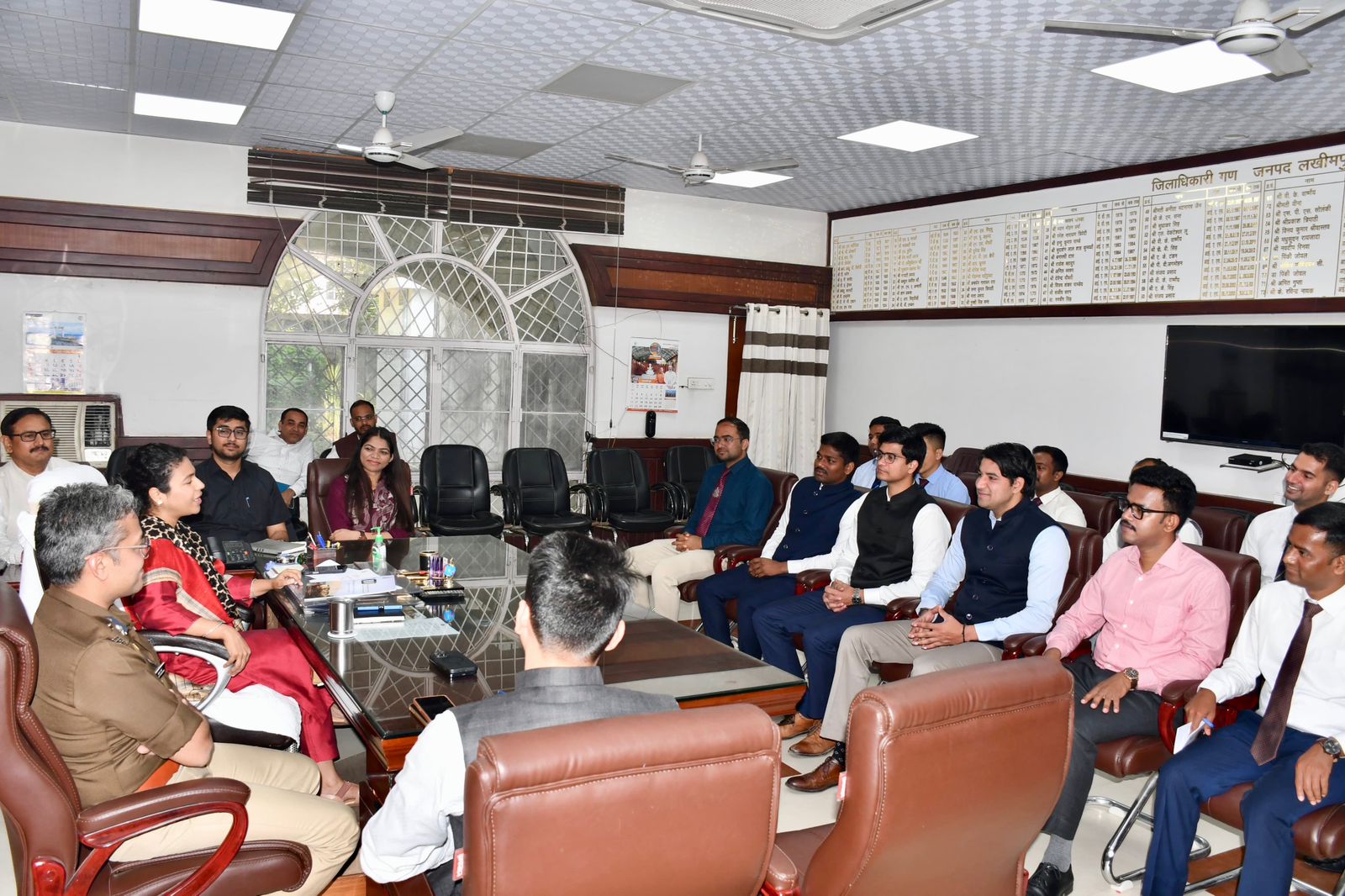 Good Governance Class: DM Durga Shakti Nagpal taught the nuances of good governance to future officers!