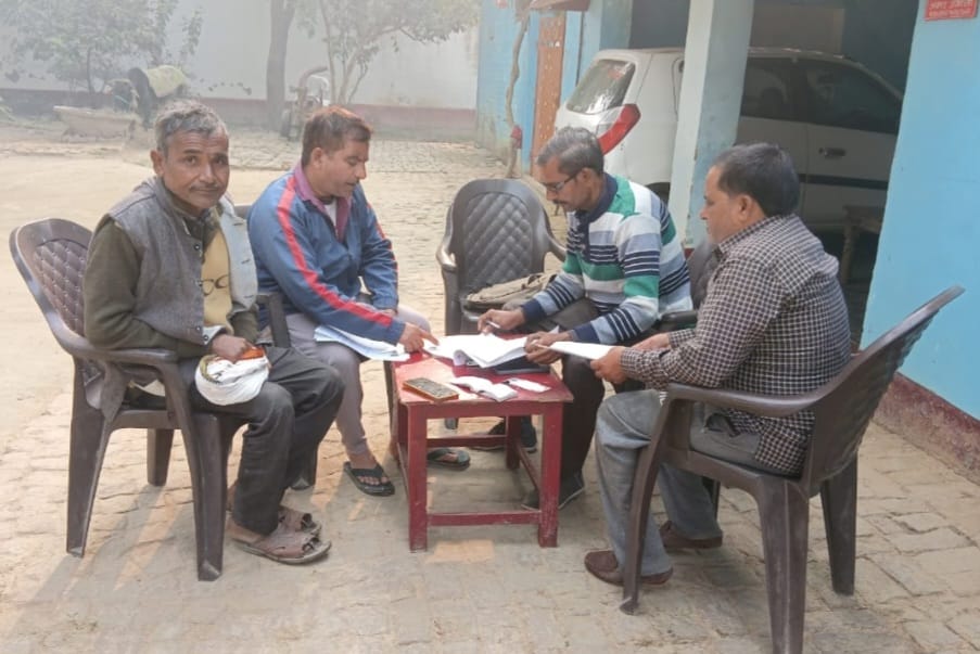 Purification of farms is being done under Sir at the residence of the former head.