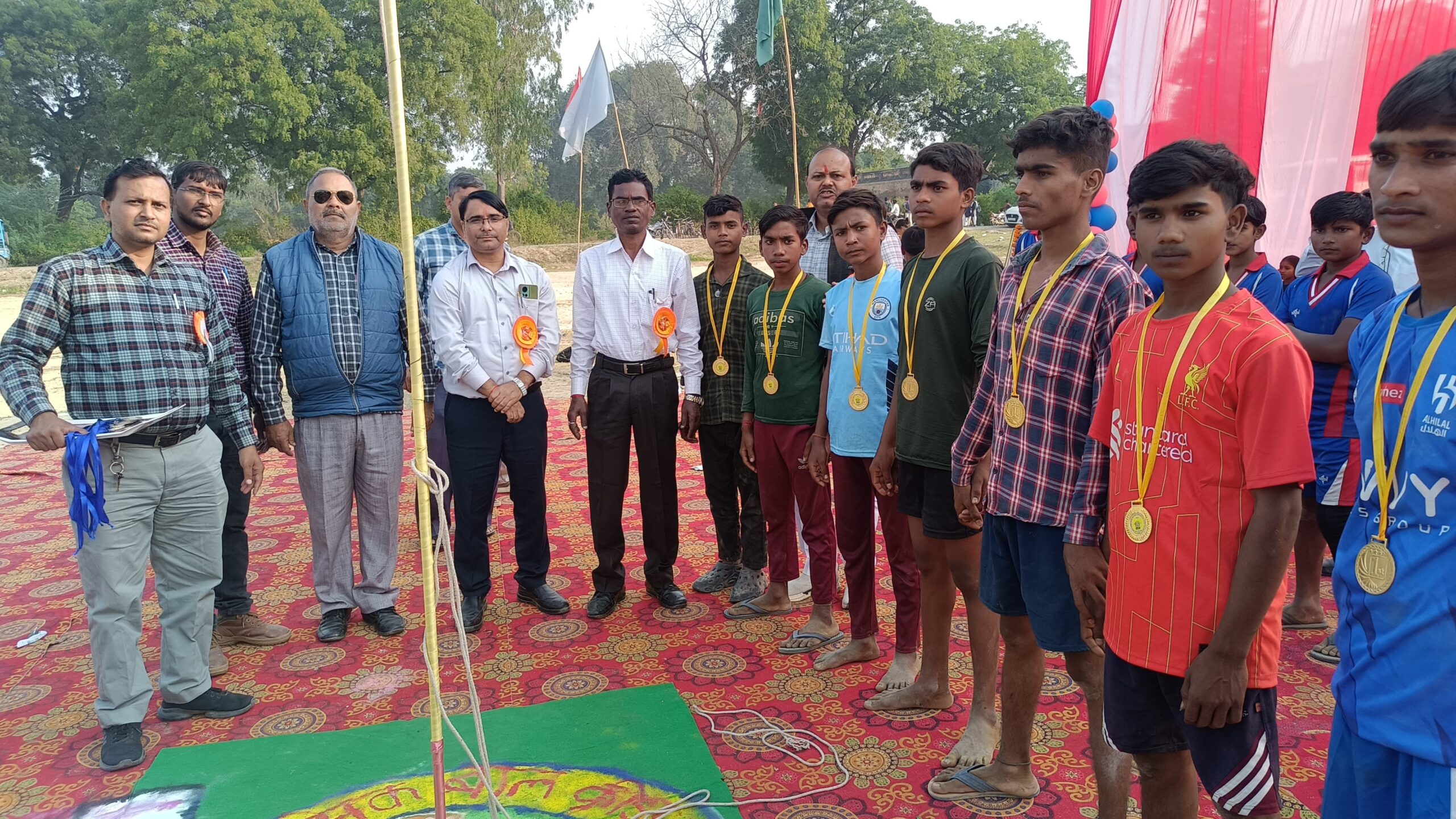 Block level basic children's sports competition was organized