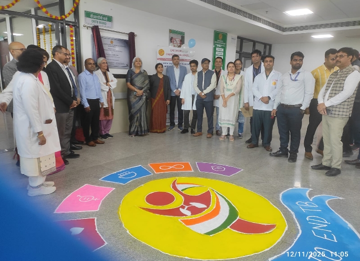 8-bed DR TB Centre for drug-resistant patients inaugurated at AIIMS