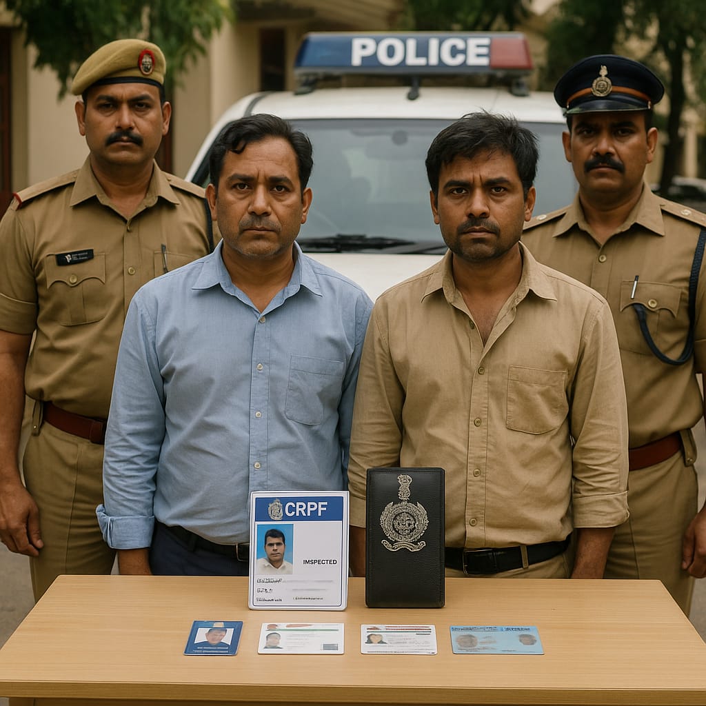 लखनऊ फर्जीवाड़ा, डूडा अधिकारी ठगी, कांशीराम आवास योजना घोटाला, CRPF फर्जी ID कार्ड, लखनऊ पुलिस कार्रवाई, फ्लैट ठगी मामला, पारा थाना लखनऊ, ठगी गैंग गिरफ्तार, Lucknow Fraud Case, Fake DUDA Officer Scam, Kanshiram Housing Scam, Fake CRPF ID Cards, Lucknow Police Action, Housing Scheme Fraud, Scam Arrest Lucknow, Fake Identity Cards Case, लखनऊ ठगी फोटो, डूडा अधिकारी फर्जीवाड़ा इमेज, CRPF नकली कार्ड बरामद, पुलिस स्कॉर्पियो फोटो, फ्लैट ठगी आरोपी, Lucknow Fraud Image, Fake DUDA Officer Photo, Fake CRPF ID Recovered, Police Seized Scorpio, Housing Scam Suspects, #LucknowNews, #FraudCase, #DUDAOfficerScam, #CRPFfakeID, #KanshiramAwasYojana, #UPPoliceAction, #BreakingNewsUP, #ScamExposed, #LucknowCrime,