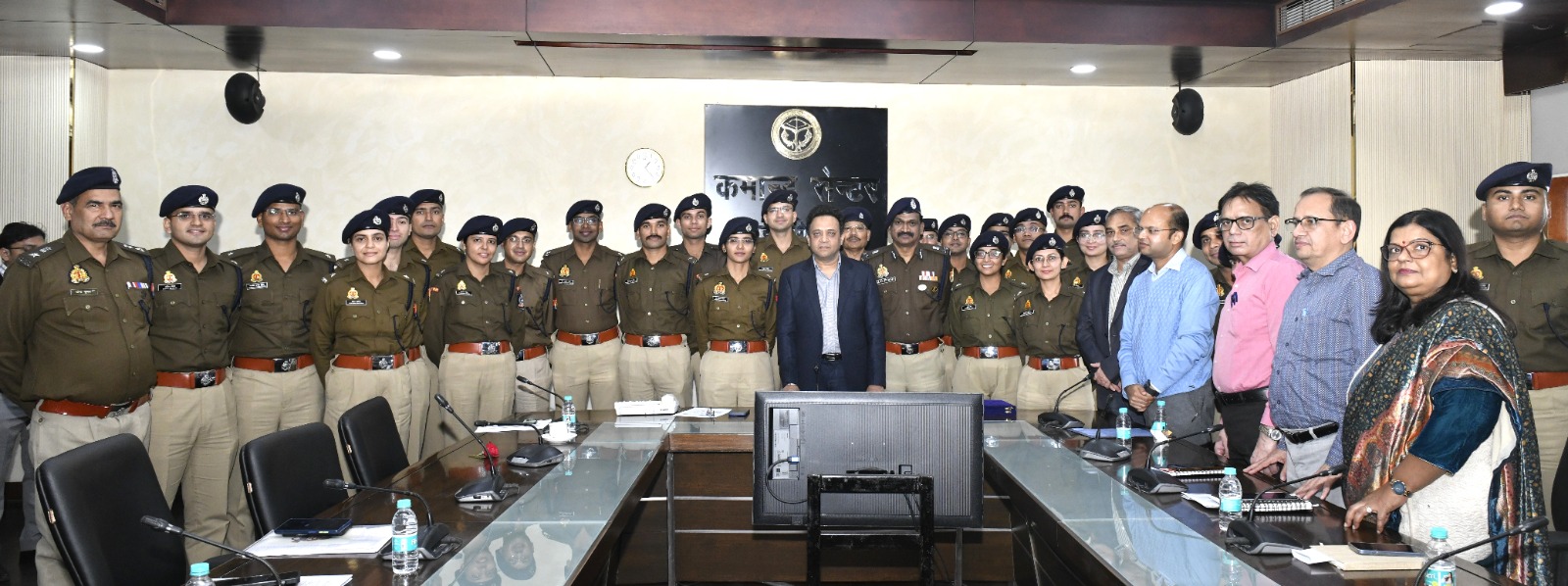 Courtesy visit of IPS trainee officers to Principal Secretary Home, emphasis on better public service and transparency