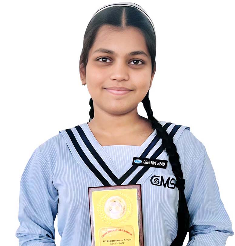 Student honored for brilliant classical dance presentation