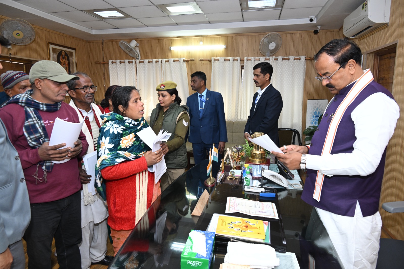 जनता दर्शन, उप मुख्यमंत्री केशव प्रसाद मौर्य, यूपी सरकार जनसुनवाई, लखनऊ जनता दर्शन, जन समस्याओं का समाधान, भूमि विवाद निस्तारण यूपी, जनता दर्शन कार्यक्रम 2025, यूपी जनहित योजनाएं, विभागीय निर्देश यूपी, लखनऊ जन संवाद, Janta Darshan UP, Keshav Prasad Maurya news, UP public grievance hearing, Lucknow Janta Darshan program, UP government directives, land dispute resolution UP, public issues hearing India, citizen grievance redressal UP, Deputy CM Uttar Pradesh, administrative orders UP, जनता दर्शन फोटो, केशव प्रसाद मौर्य लखनऊ, यूपी जनसुनवाई कार्यक्रम, फरियादी और अधिकारी, जनता दर्शक मंच, Janta Darshan image, UP Deputy CM meeting, grievance redressal system UP, public hearing session, citizens meeting leaders, #जनतादर्शन, #KeshavPrasadMaurya, #UPGovernment, #LucknowNews, #PublicGrievance, #JantaDarshanUP, #UPCMOffice, #UttarPradeshAdministration, #PublicHearing, #CitizenIssues,