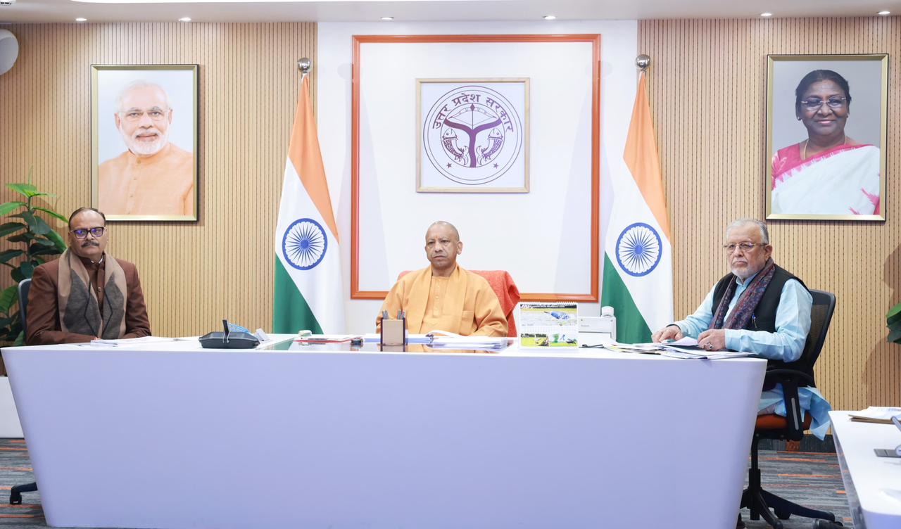 मुख्यमंत्री योगी आदित्यनाथ, CM योगी समीक्षा बैठक, CM कमांड सेंटर लखनऊ, CM डैशबोर्ड समीक्षा, उत्तर प्रदेश सरकार, वित्तीय स्वीकृतियां, Chief Minister Yogi Adityanath, CM Yogi Review Meeting, CM Command Center Lucknow, UP Government Dashboard Review, Financial Approvals UP मुख्यमंत्री योगी आदित्यनाथ बैठक, सीएम कमांड सेंटर लखनऊ, शास्त्री भवन समीक्षा बैठक, CM Yogi Adityanath Meeting Image, CM Command Center Lucknow Photo, Shastri Bhawan Review Meeting #ChiefMinisterYogiAdityanath, #CMYogi, #Lucknow, #UttarPradesh, #CMCommandCenter, #ShastriBhawan, #GovernmentMeeting, #AdministrativeNews, #DevelopmentReview, #BreakingNews,