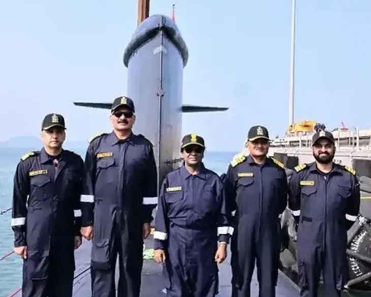 राष्ट्रपति द्रौपदी मुर्मू, INS वाघषीर यात्रा, भारतीय नौसेना समाचार, कलवरी क्लास पनडुब्बी, कारवार नेवल बेस, राष्ट्रपति सबमरीन यात्रा, रक्षा समाचार भारत,President Droupadi Murmu, INS Vagsheer Submarine, Indian Navy News, Kalvari Class Submarine, Karwar Naval Base, President Submarine Journey, Defence News India,राष्ट्रपति मुर्मू पनडुब्बी यात्रा फोटो, INS वाघषीर तस्वीर, कारवार नेवल बेस कार्यक्रम, भारतीय नौसेना सबमरीन,President Murmu Submarine Image, INS Vagsheer Photo, Karwar Naval Base Event, Indian Navy Submarine Image,#PresidentDroupadiMurmu, #INSVagsheer, #IndianNavy, #KalvariClass, #DefenceNews, #KarwarNavalBase, #SubmarineJourney, #IndiaDefence,