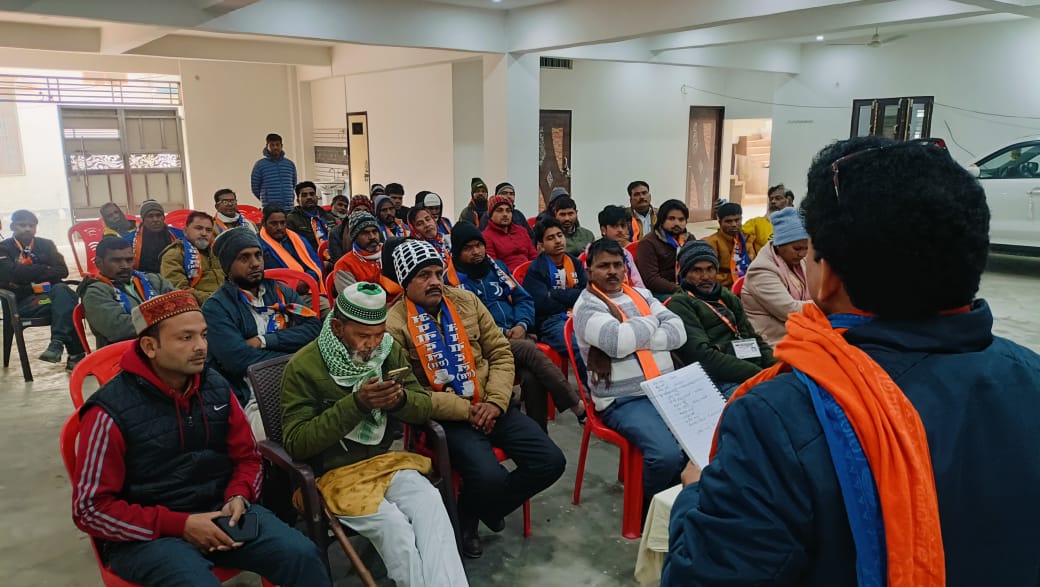 Vikas Verma was given the charge of Assembly Speaker and Amrish Verma was given the charge of District Secretary.