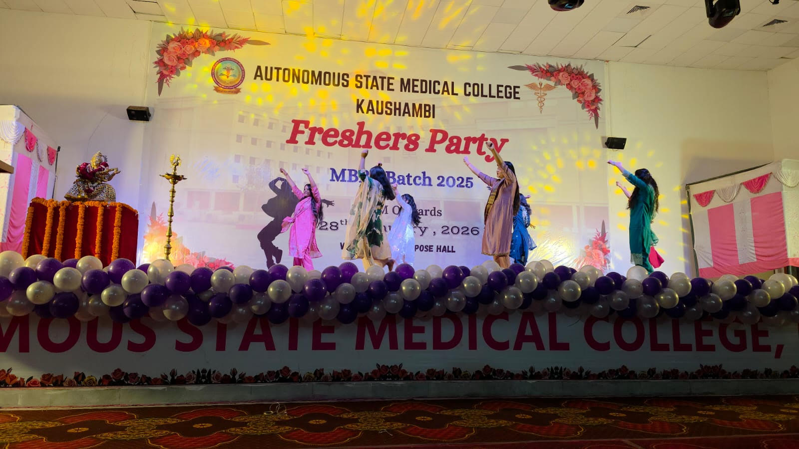 Fresher's party organised at Autonomous State Medical College, Kaushambi