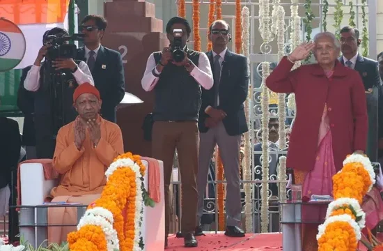 Lucknow Republic Day 2026, लखनऊ गणतंत्र दिवस 2026, Republic Day 2026 Lucknow, 77th Republic Day Uttar Pradesh, UP Republic Day Celebration, Anandiben Patel Flag Hoisting, Yogi Adityanath Lucknow, Lucknow News Republic Day, Uttar Pradesh Government Event, Political News Uttar Pradesh, National Festival News India,लखनऊ गणतंत्र दिवस समारोह, Lucknow Republic Day Parade, विधान भवन तिरंगा, Governor Anandiben Patel Flag Hoisting, CM Yogi Adityanath Republic Day, Republic Day Cultural Program Lucknow, Uttar Pradesh Republic Day Images,#LucknowRepublicDay2026, #RepublicDayLucknow, #UttarPradeshNews, #LucknowNews, #NationalFestivalIndia, #PoliticalNewsUP, #AnandibenPatel, #YogiAdityanath, #VikasitBharat, #EkBharatShreshthaBharat,