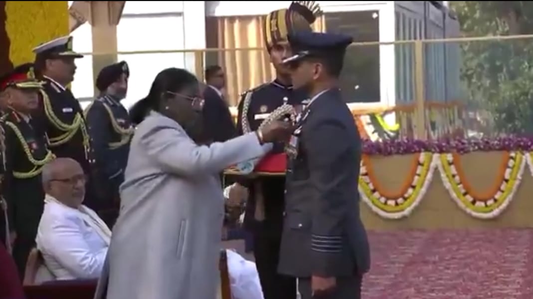 Ashok Chakra Award 2026, Shubhanshu Shukla Ashok Chakra, Indian Astronaut Ashok Chakra, Group Captain Shubhanshu Shukla, Ashok Chakra President Murmu, अशोक चक्र शुभांशु शुक्ला, भारतीय अंतरिक्ष यात्री सम्मान, देश का सर्वोच्च वीरता पुरस्कार,Shubhanshu Shukla Ashok Chakra Image, President Droupadi Murmu Award Ceremony,राष्ट्रीय सम्मान समाचार, National Award News, रक्षा और अंतरिक्ष समाचार, Defence Space News, भारतीय अंतरिक्ष यात्री खबर, Indian Astronaut News, वीरता पुरस्कार समाचार, Gallantry Award News, भारत अंतरिक्ष मिशन समाचार, India Space Mission News,Indian Astronaut Ashok Chakra Photo, Group Captain Shubhanshu Shukla Image, अशोक चक्र सम्मान फोटो,#AshokChakra, #ShubhanshuShukla, #AshokChakraAward2026, #IndianAstronaut, #GallantryAward, #PresidentMurmu, #NationalPride, #SpaceMission, #IndianDefence,