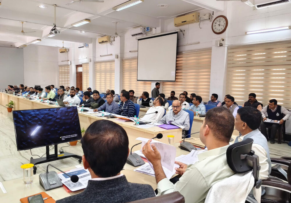 Health committee meeting to review the progress of the program