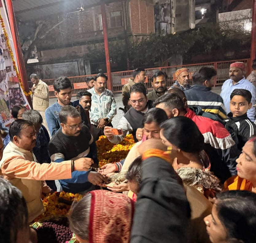 Grand event of Trayodash Maharudrabhishek and mortal remains worship on Hashivaratri.