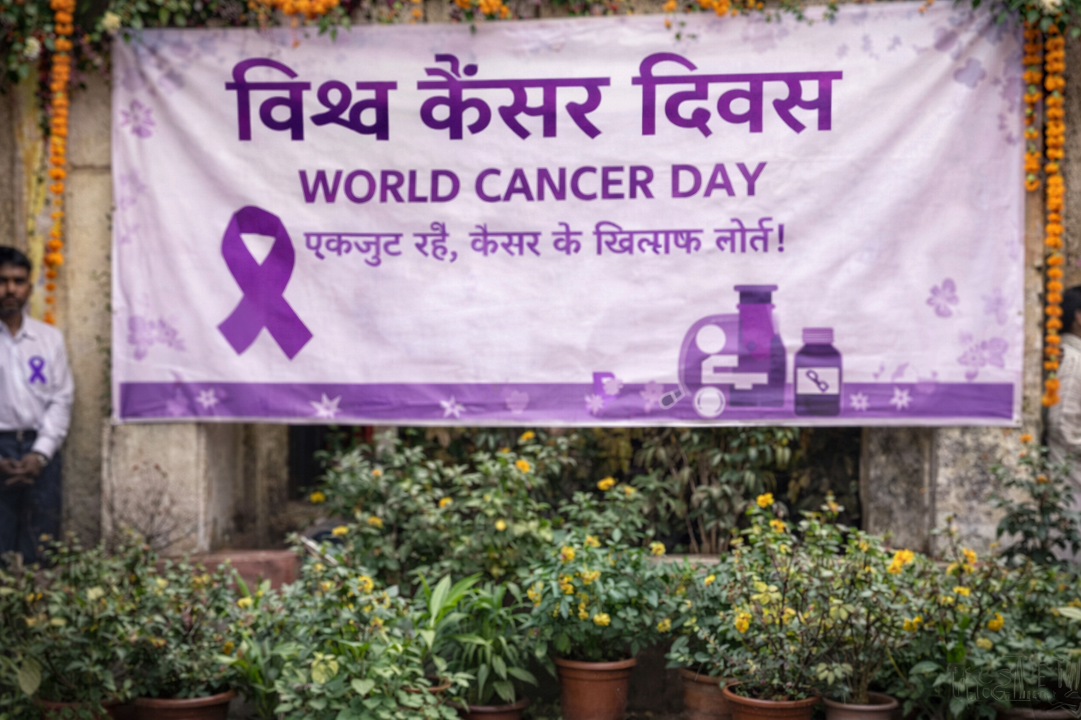 A massive cancer screening and awareness camp was organised in Nirmal Nagar on World Cancer Day.