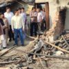 MLA Rampal Verma reached the homes of fire victims