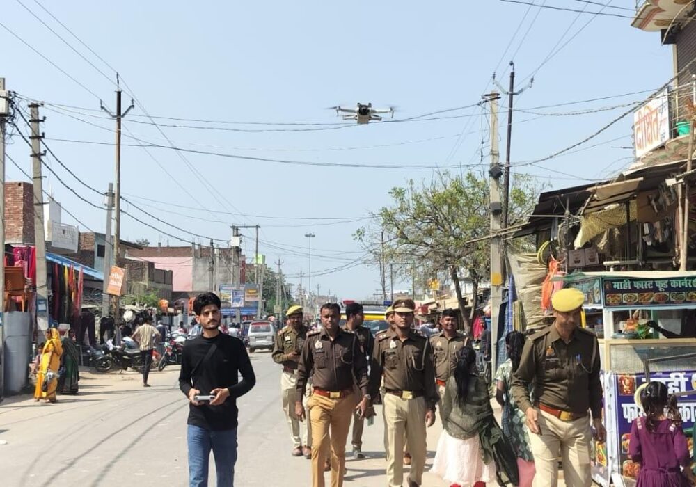 Harpalpur police fully alert to maintain peace and harmony on Holi