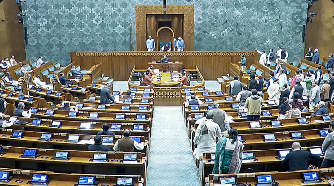 Budget Session 2026, Lok Sabha uproar, Rahul Gandhi speech row, Om Birla Speaker, Parliament adjourned, Nirmala Sitharaman Budget, Congress protest, Indian Parliament News, #BudgetSession2026 #LokSabha #ParliamentNews #RahulGandhi #OppositionProtest #Budget2026 #IndianParliament #Congress #PoliticalNews #BreakingNews