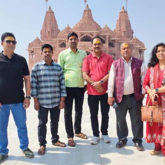 Dr Ram Manohar Lohia Mahavidyalaya Hardoi, Ayodhya Dham educational tour, Ram Janmabhoomi Temple study visit, Hardoi college news, Uttar Pradesh education news, NSS volunteers Ayodhya visit, Ram Path smart city project Ayodhya, सरयू तट अध्ययन भ्रमण, हरदोई जिला शिक्षा समाचार, Ayodhya tourism academic visit, Cultural heritage study Uttar Pradesh,Students at Ram Janmabhoomi Temple Ayodhya, Hanuman Garhi visit by Hardoi college, Ram Ki Paidi riverfront image, Lata Mangeshkar Chowk Ayodhya photo, NSS volunteers educational tour, अयोध्या शैक्षणिक भ्रमण फोटो, हरदोई महाविद्यालय छात्र यात्रा चित्र,