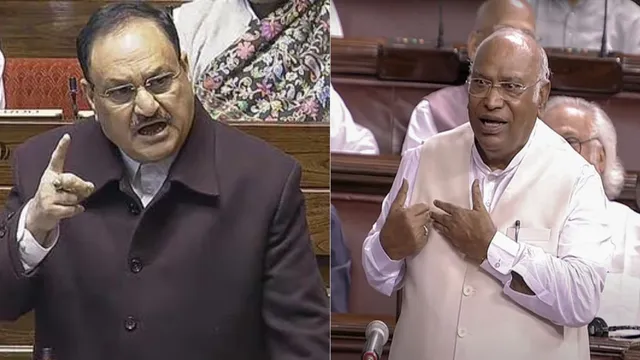 #RajyaSabha, #JPNadda, #MallikarjunKharge, #RahulGandhi, #ParliamentDebate, #IndianPolitics, #ModiGovernment,जेपी नड्डा खरगे बहस, राज्यसभा हंगामा, राहुल गांधी अबोध बालक, संसद सियासी घमासान, JP Nadda Rajya Sabha Debate, Mallikarjun Kharge News, Rahul Gandhi Parliament Row,राज्यसभा बहस फोटो, जेपी नड्डा संसद, खरगे राज्यसभा, Rajya Sabha Debate Image,