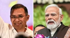 तारिक रहमान शपथ ग्रहण, बांग्लादेश प्रधानमंत्री शपथ 2026, नरेंद्र मोदी ढाका दौरा, भारत बांग्लादेश संबंध, SAARC देशों का निमंत्रण, Bangladesh PM oath ceremony 2026, Tarique Rahman oath, Narendra Modi Bangladesh visit, India Bangladesh relations news,ढाका शपथ ग्रहण समारोह, तारिक रहमान फोटो, पीएम मोदी आमंत्रण, भारत बांग्लादेश कूटनीति, मैक्रों मोदी बैठक, Dhaka oath ceremony image, Tarique Rahman swearing in, India Bangladesh diplomacy,ढाका अंतरराष्ट्रीय राजनीतिक समाचार, नई दिल्ली विदेश नीति अपडेट, बांग्लादेश प्रधानमंत्री शपथ समारोह, भारत बांग्लादेश कूटनीतिक संबंध, SAARC शिखर कूटनीति, Dhaka international political news, New Delhi foreign policy update, Bangladesh Prime Minister oath ceremony, India Bangladesh diplomatic relations, South Asia political summit coverage,#तारिकरहमान, #BangladeshPolitics, #IndiaBangladeshRelations, #PMModi, #DhakaOathCeremony, #SouthAsiaDiplomacy, #SAARC, #InternationalNews,