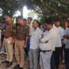 A middle-aged farmer hanged himself from a tree for unknown reasons.